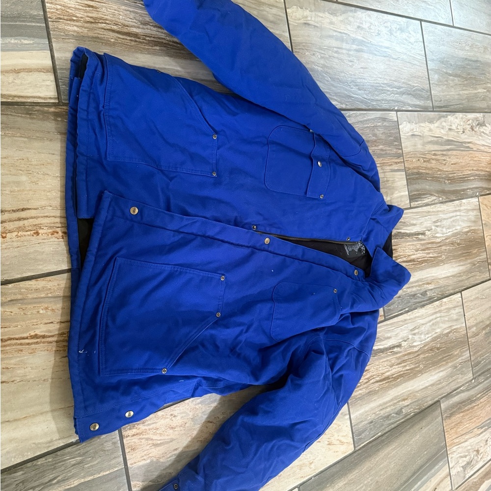 Russell Athletic Men's Vibrant Blue Shirt Jacket